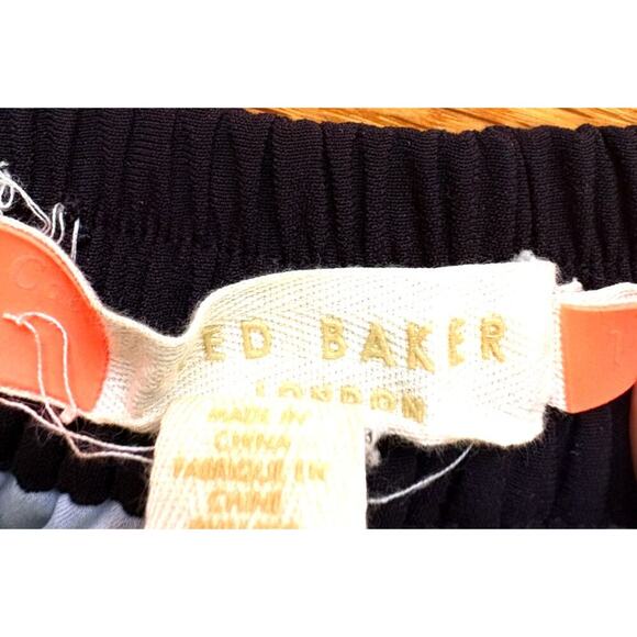 Ted Baker Colour by Numbers Mala Crane Joggers Pants Rare PrintSz 1 - Picture 2 of 9